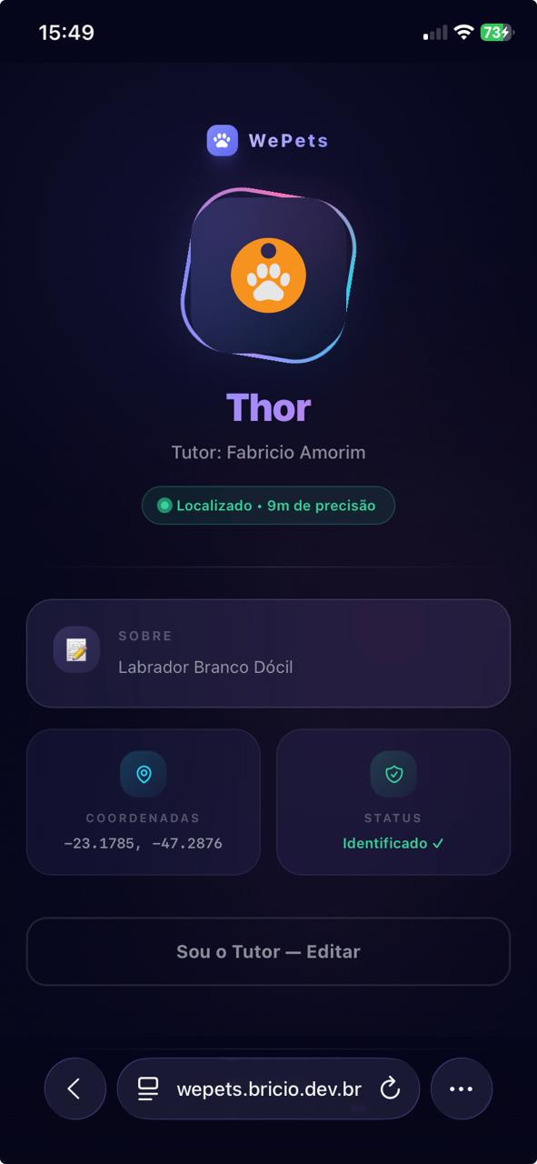 Sistema WePets Localizado